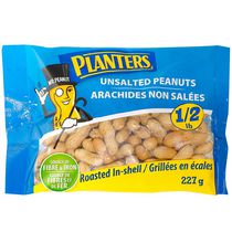 Planters Roasted In-Shell Unsalted Peanuts